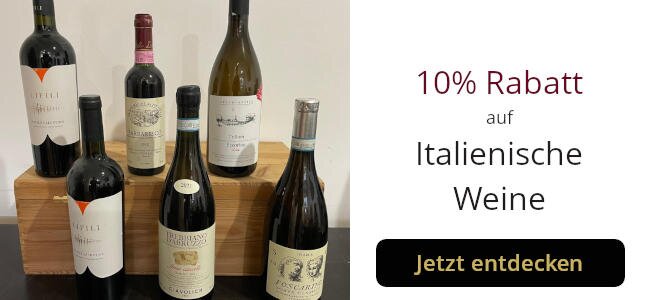 Italienische Weine mit 10% Rabatt