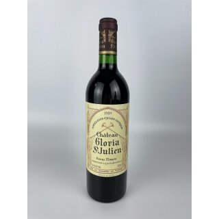 Château Gloria 1989 Saint-Julien 0,75L 12,5% Vol. Alc.