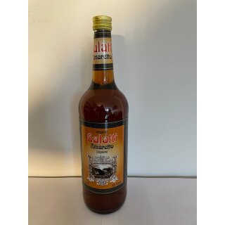 Wilhelm Braun Erben GALATTI AMARETTO LIQUORE 1,0L 20% Vol. Alc. AHR Deutschland