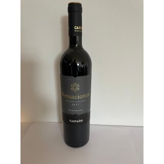 Bodegas Castano 2018 SENSACIONES EDICION LIMITADA Estate Bottles Yegla  Spanien 0,75L 14,5% Vol. Alc.