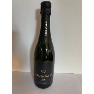 ELEMENTARIO Cava Brut Reserva Vintage 2019 Subirats Spanien 0,75L 12,0% Vol. Alc.