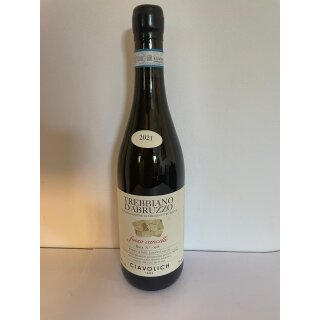 Ciavolich Fosso Cancelli Trebbiano dAbruzzo 2021, Abruzzo, Italy  0,75L 12,0% Vol. Alc.