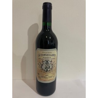 CHÂTEAU LA CONSEILLANTE 1993 POMEROL  0,75L 12,5% Vol. Alc