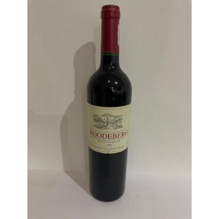 KWV ROODEBERG 1998 RED BLEEND BORDEAUX  Western Cape, South Africa    0,75L, 13,0% Vol. Alc.